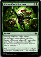 Mutant Chain Reaction 0125 Teenage Mutant Ninja Turtles Magic: The Gathering NM