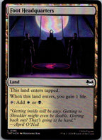 Foot Headquarters 0185 Teenage Mutant Ninja Turtles Magic: The Gathering Foil NM