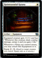 Quintessential Katana 0023 Teenage Mutant Ninja Turtles Magic: The Gathering NM