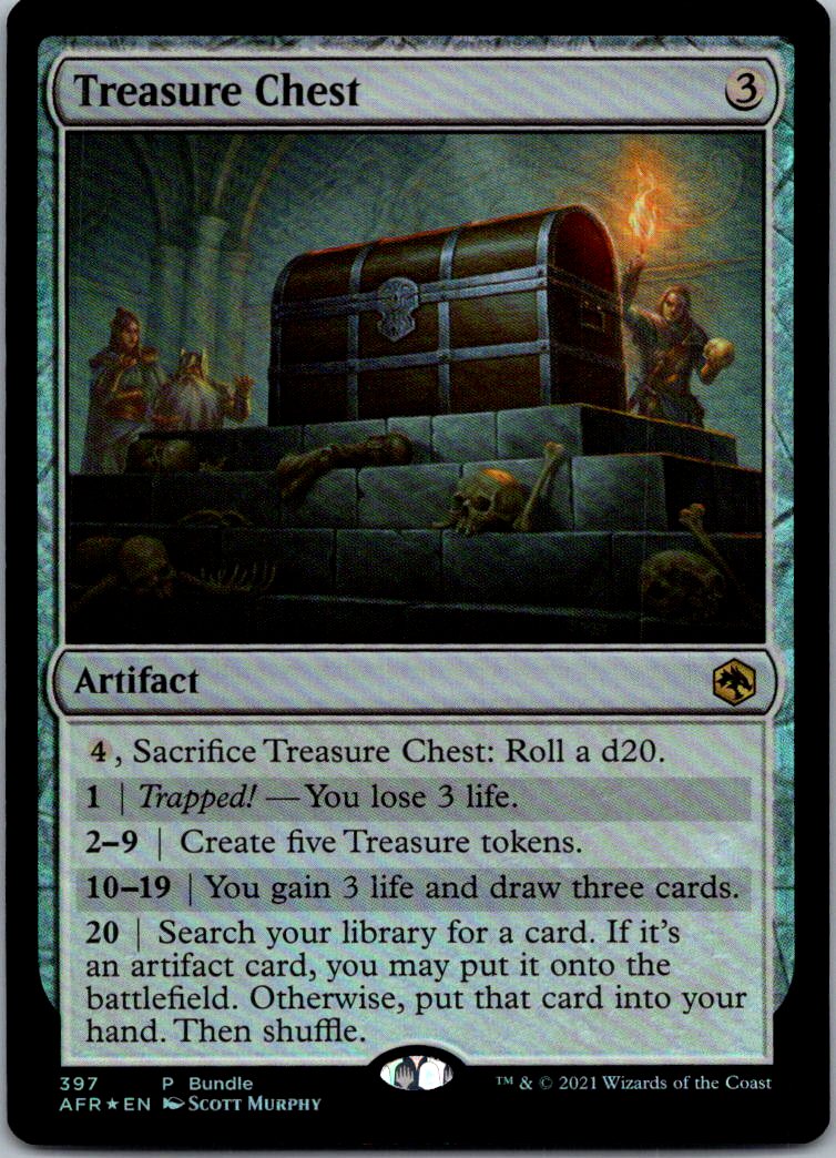 Treasure Chest (AFR Bundle) 397 Unique and Miscellaneous Promos MTG NM