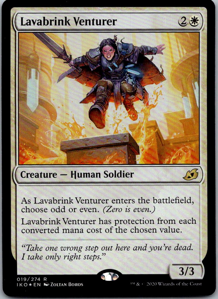 Lavabrink Venturer 19 Rare Ikoria: Lair of Behemoths Magic: The Gathering NM