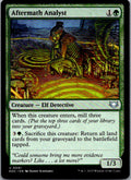Aftermath Analyst 91 Commander: Edge of Eternities Magic: The Gathering NM