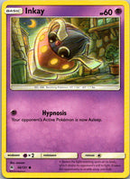 Inkay 50/131 Common Forbidden Light Pokemon Lightly Played