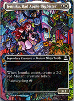 Jennika, Bad Apple Big Sister (Borderless) 0203 TMNT Magic: The Gathering NM