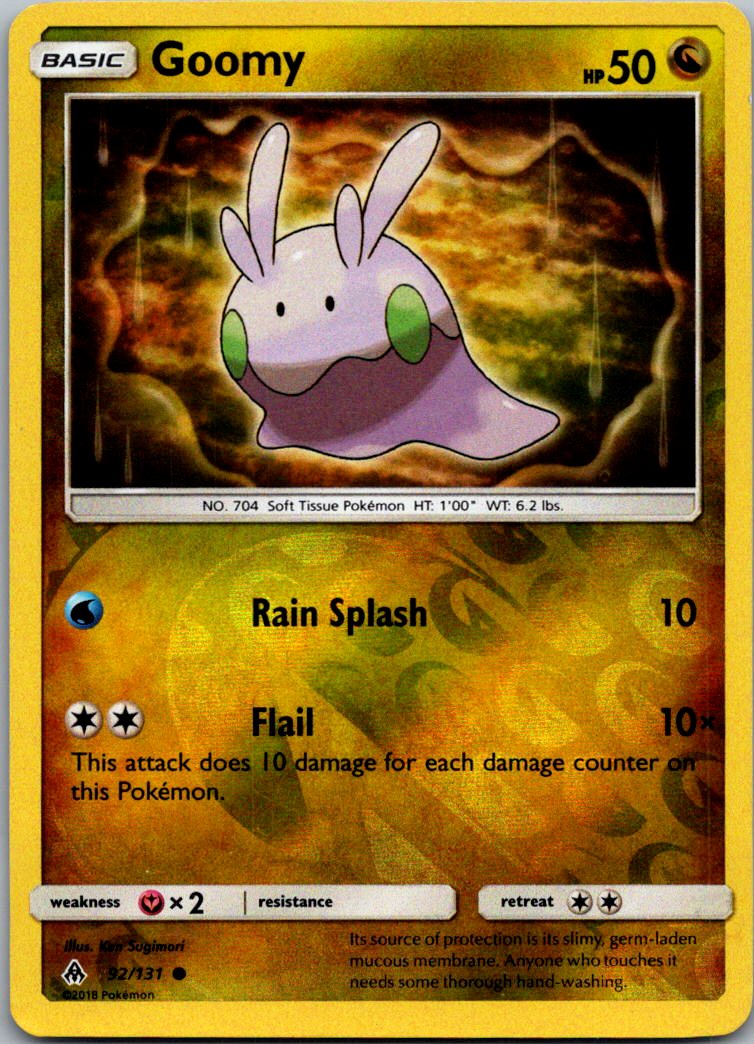 Goomy 92/131 Common Forbidden Light Pokemon Lightly Played